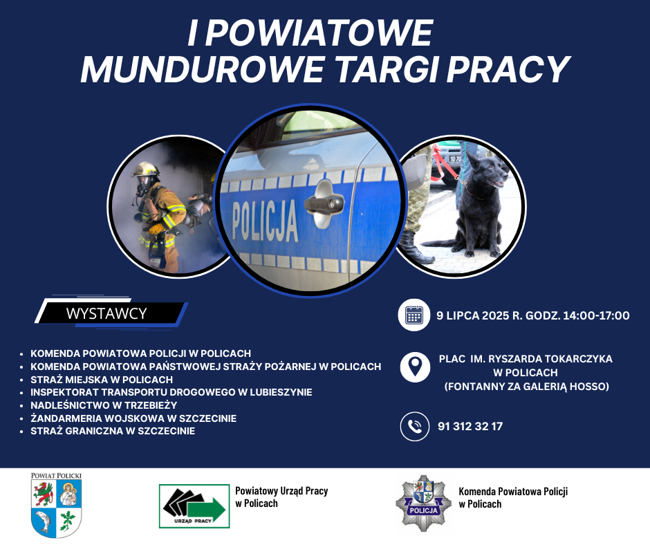 Zdjęcie artykułu I Powiatowe Mundurowe Targi Pracy