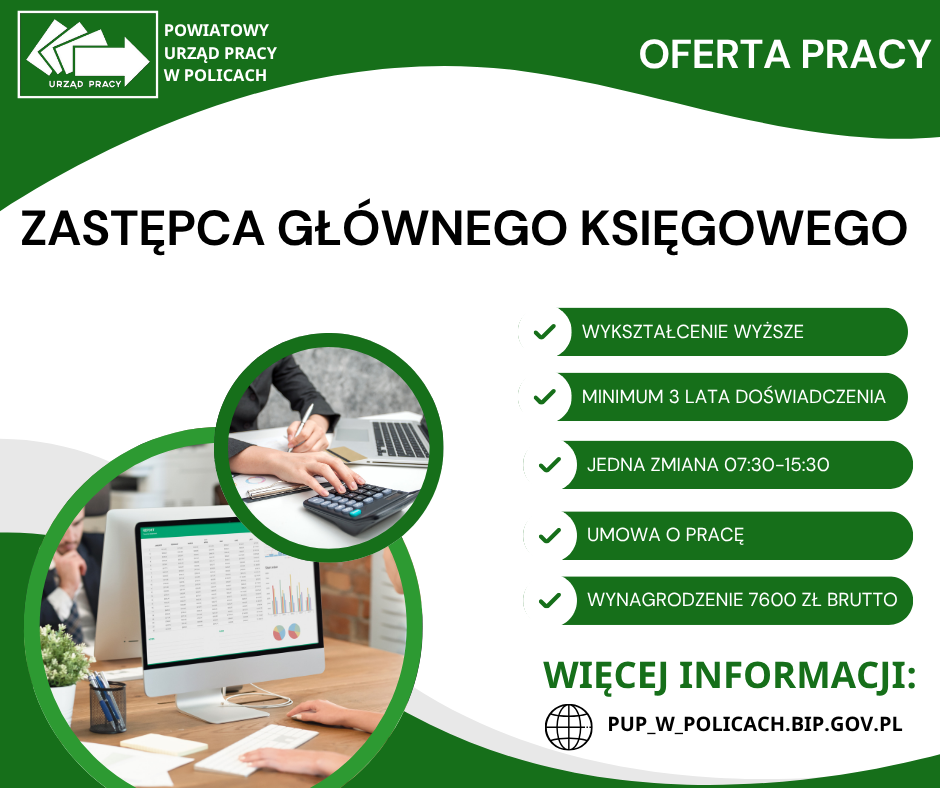 Obrazek dla: Dołącz do Zespołu Powiatowego Urzędu Pracy w Policach!
