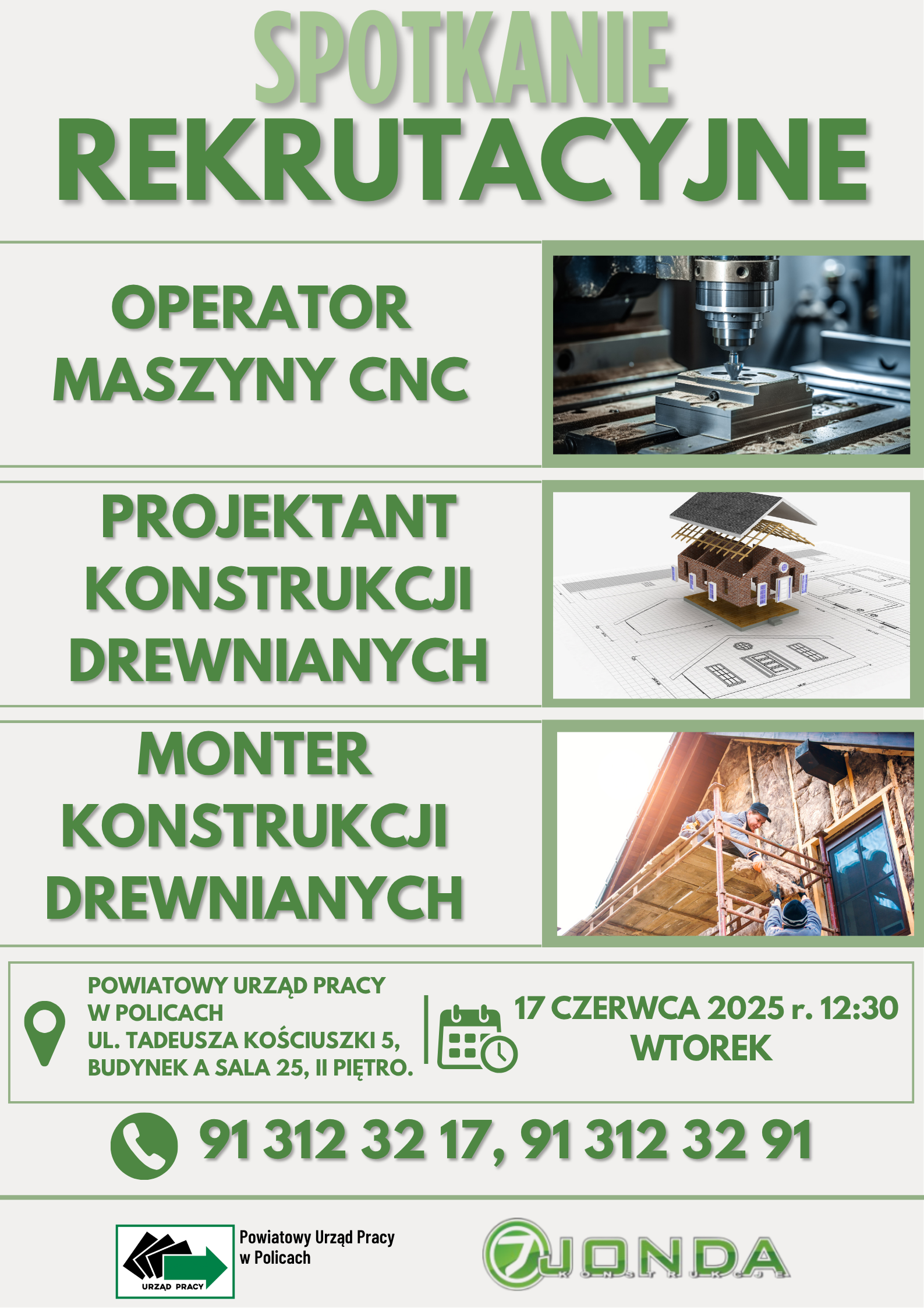 Zdjęcie artykułu Spotkanie rekrutacyjne z firmą Jonda Konstrukcje sp. z o.o.