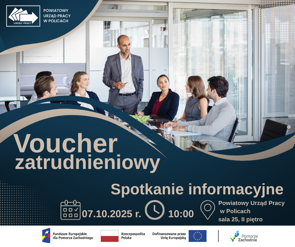 Zdjęcie artykułu Spotkanie informacyjne zainteresowanych voucherem zatrudnieniowym