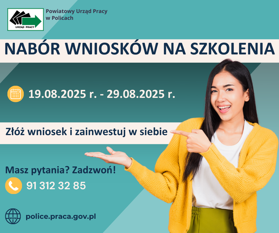 Zdjęcie artykułu Start naboru wniosków na szkolenia indywidualne!