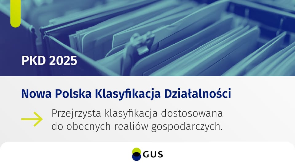 Zdjęcie artykułu Polska Klasyfikacja Działalności – PKD 2025