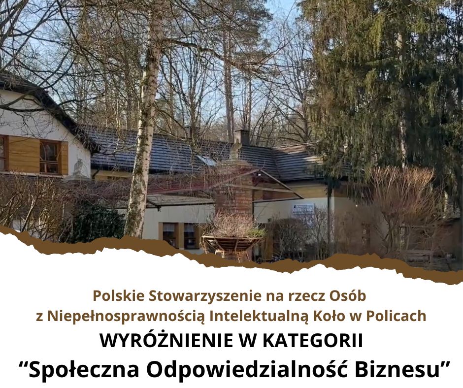 Zdjęcie artykułu Społeczna Odpowiedzialność Biznesu – Nagroda dla PSONI Koło w Policach