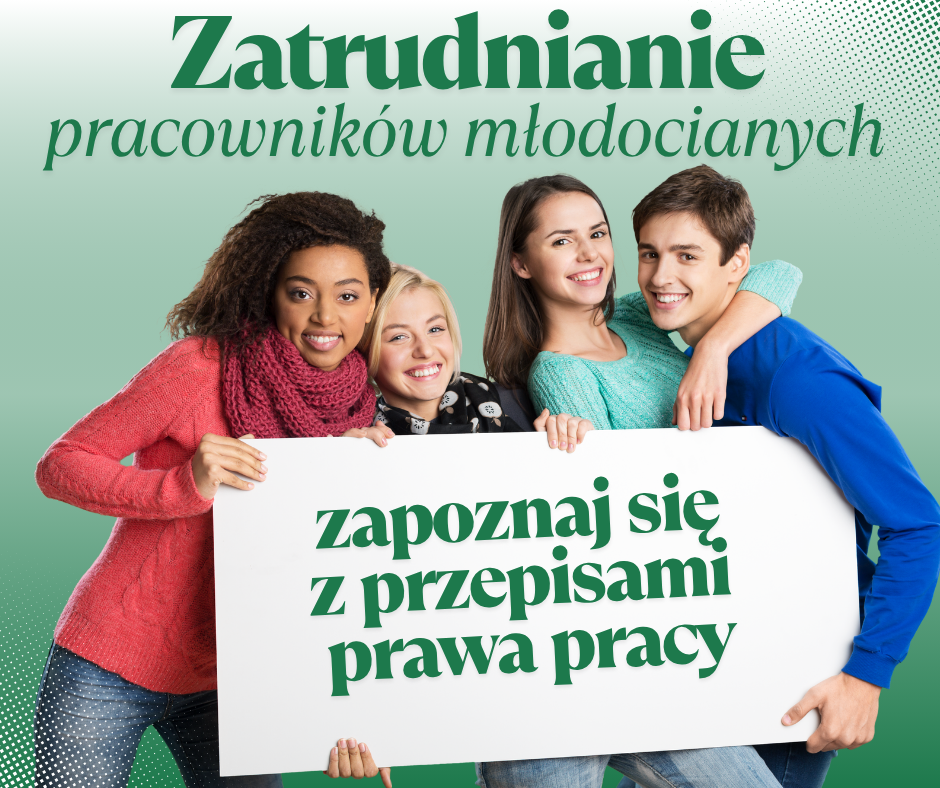 Obrazek dla: Zatrudnianie pracowników młodocianych - przepisy prawa pracy