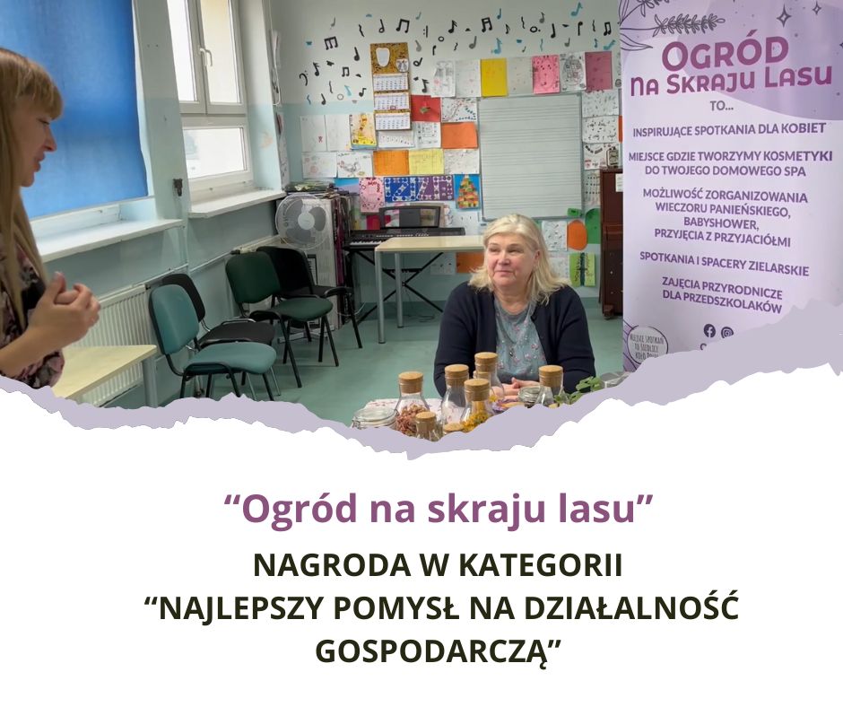 Zdjęcie artykułu Najlepszy pomysł na działalność gospodarczą - Ogród na skraju lasu.
