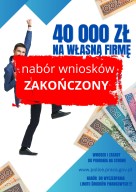 Zdjęcie artykułu Zakończenie naboru wniosków o dofinansowanie działalności...