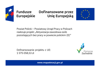 Zdjęcie artykułu FEPZ 6.1 Aktywizacja zawodowa osób pozostających bez pracy w powiecie polickim (II)